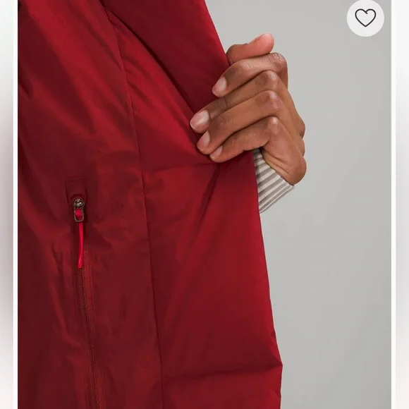 NWT Transformable Parka / Dark Sport Red - Picture 9 of 16